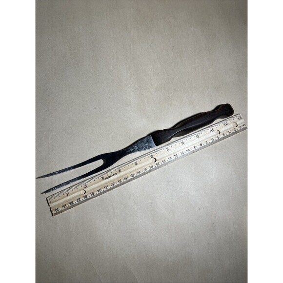 Cutco No.1027 Carving Fork w/Brown Handle‎ Made In USA - Picture 6 of 6
